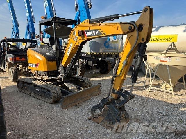 Sany SY35U Верижен екскаватор