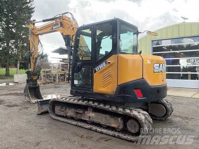 Sany SY80U Верижен екскаватор