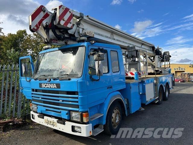 Scania P113ML Моторизирани платформи с талига