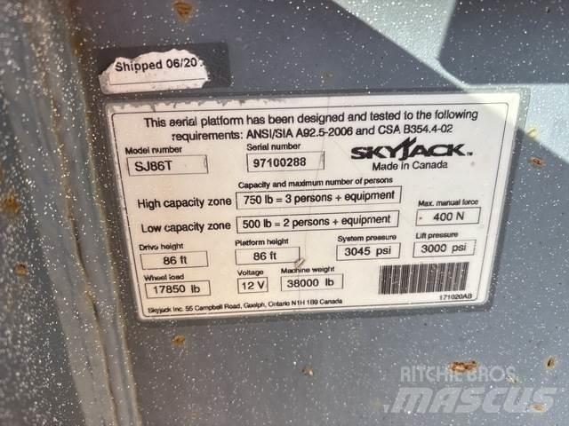 SkyJack SJ86T Строителство - Други