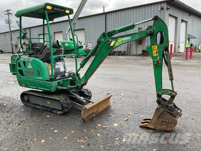 Takeuchi TB216 Верижен екскаватор