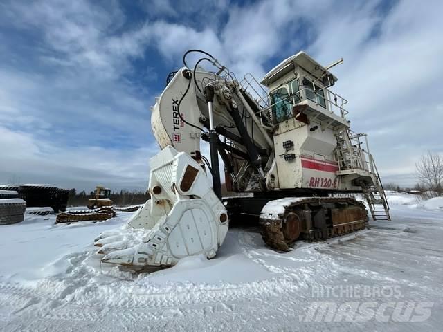 Terex RH120E Багери с предна лопата
