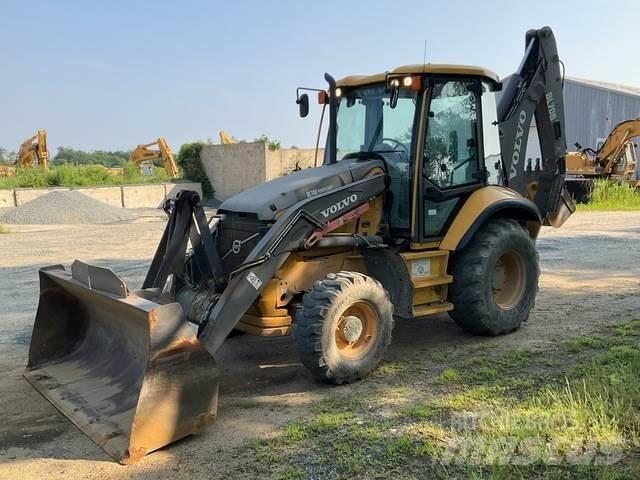Volvo BL70B Товарач със заден ексватор
