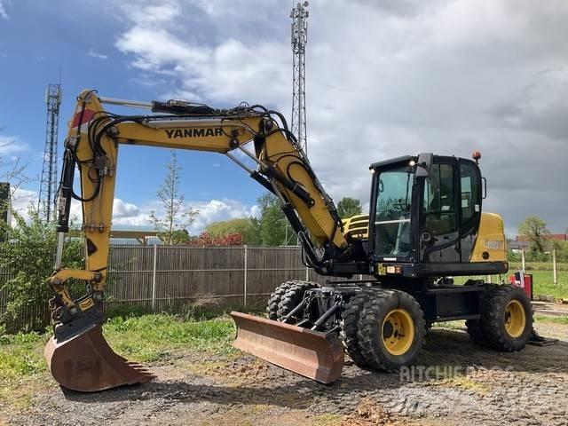Yanmar B110W Колесни екскаватори