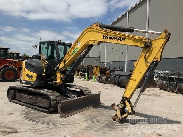 Yanmar SV100 Верижен екскаватор