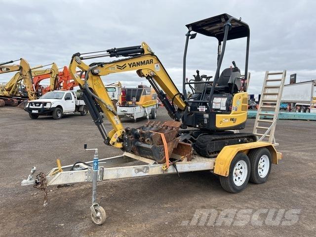 Yanmar ViO17-A Мини екскаватори < 7 т