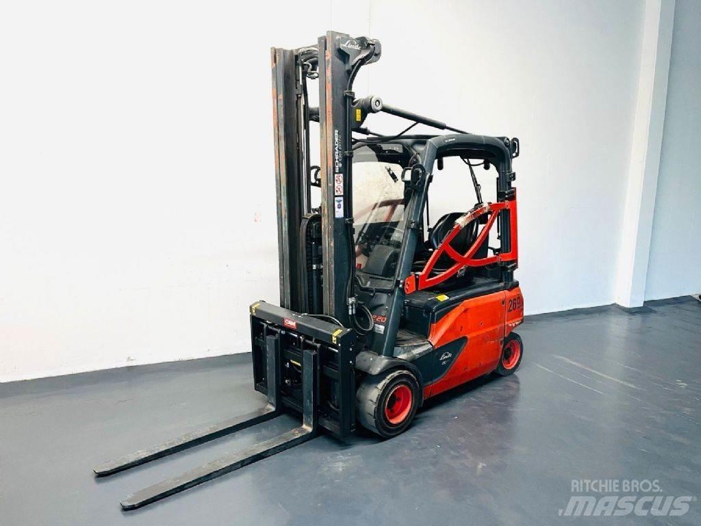 Linde E20PL-02 Електрически вилични кари-повдигачи