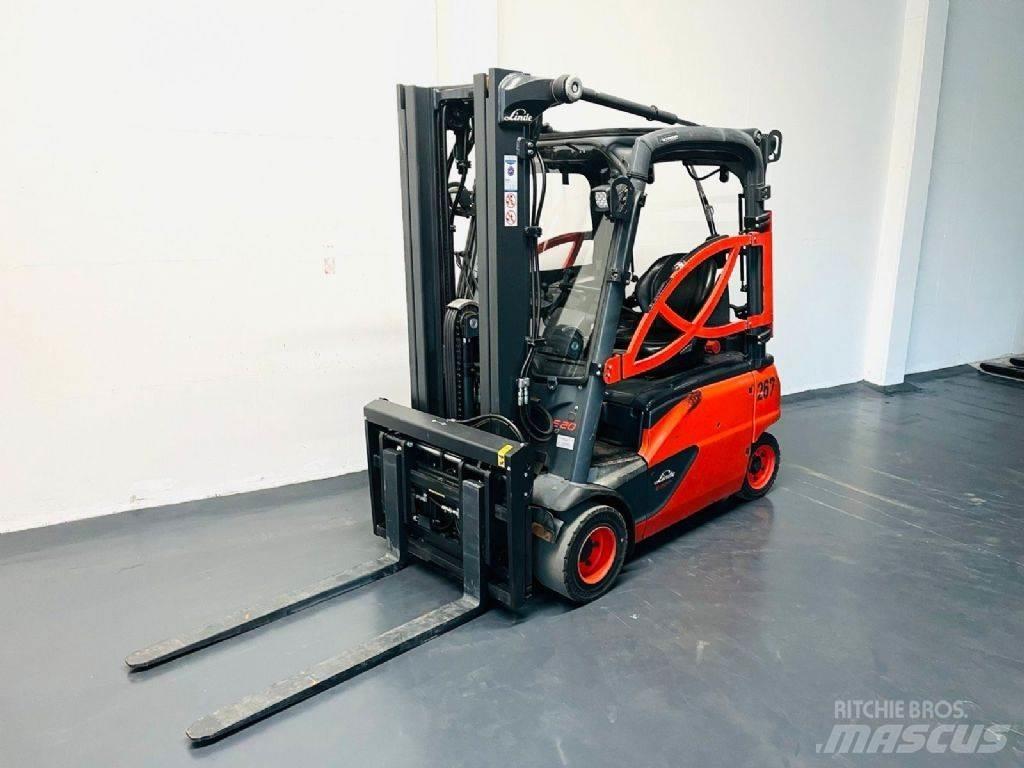 Linde E20PL-02 Електрически вилични кари-повдигачи