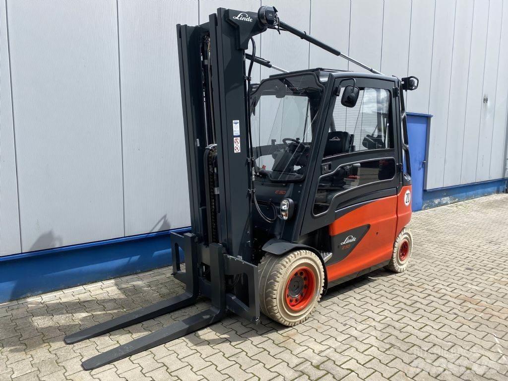 Linde E50HL Електрически вилични кари-повдигачи
