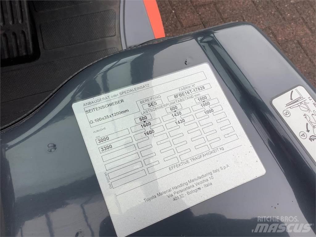 Toyota 8FBE16T Електрически вилични кари-повдигачи