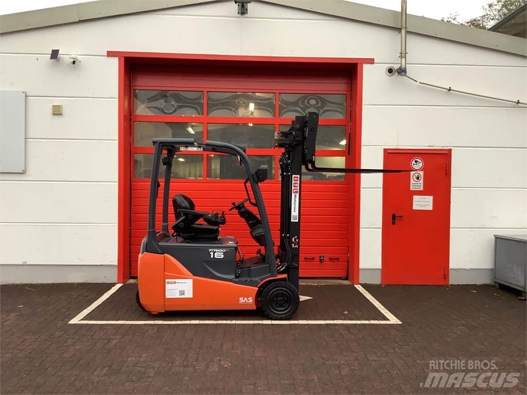 Toyota 8FBE16T Електрически вилични кари-повдигачи