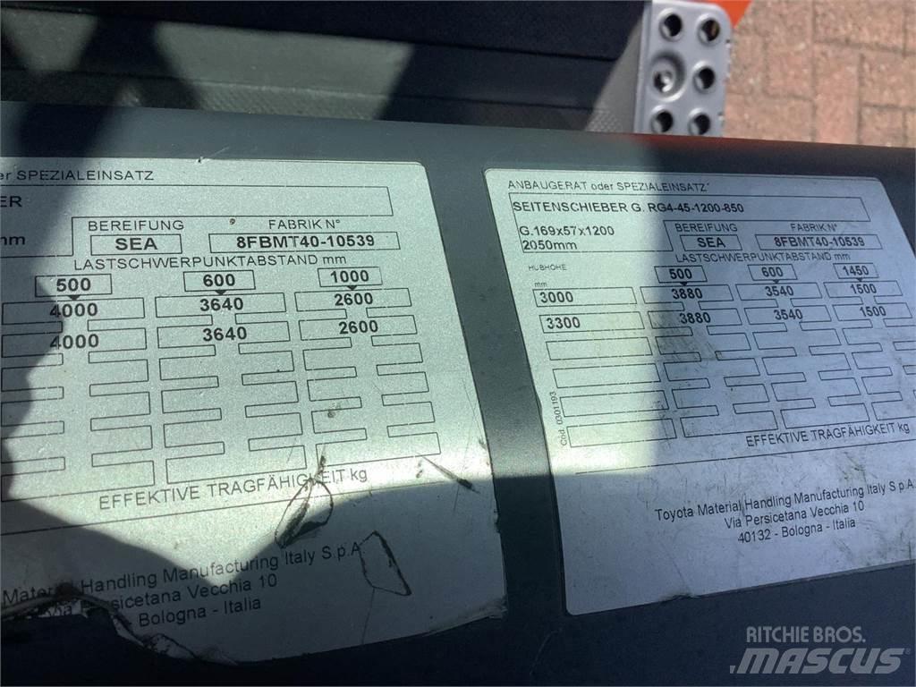 Toyota 8FBMT40 Електрически вилични кари-повдигачи