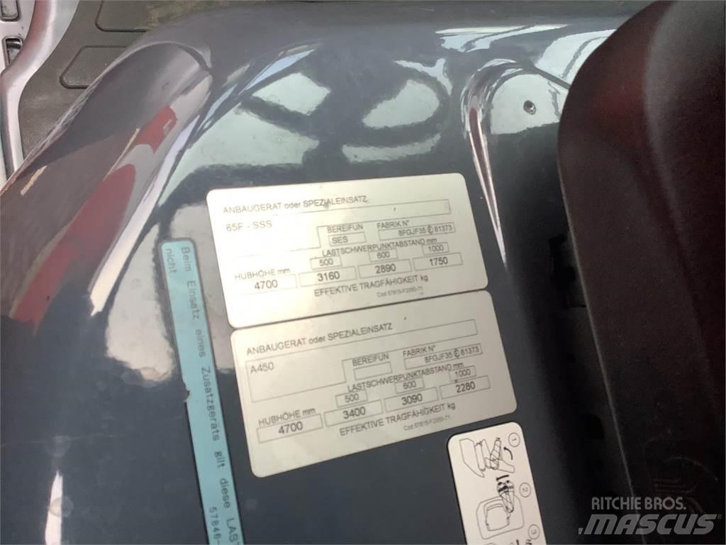 Toyota 8FGJF35 Камиони с АГУ