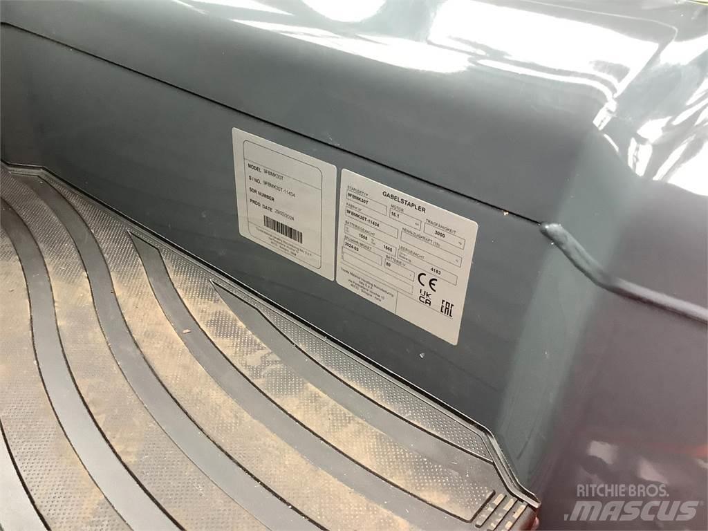 Toyota 9FBMK30T Електрически вилични кари-повдигачи