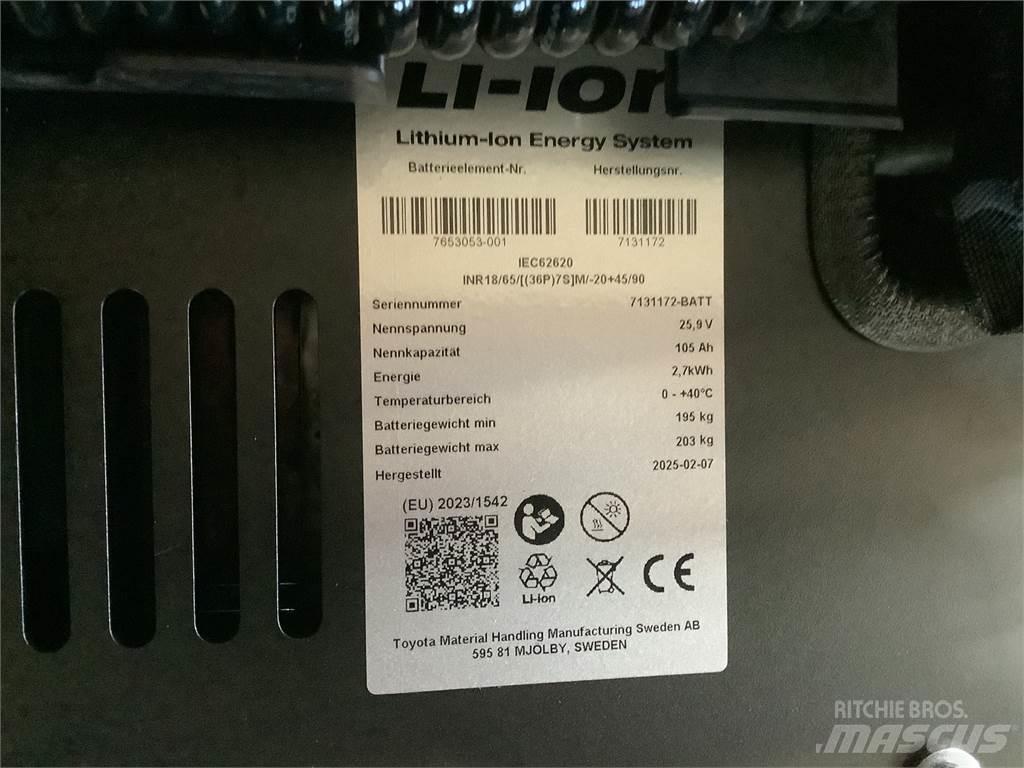Toyota SWE120L Колички високоповдигачи с теглич