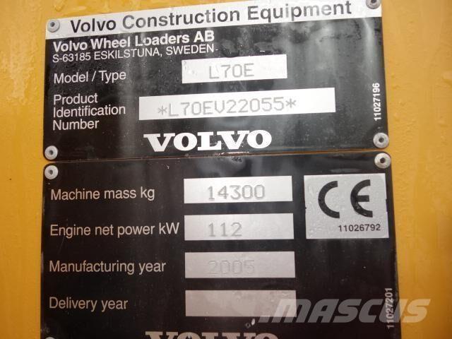 Volvo L70E Колесни товарачи