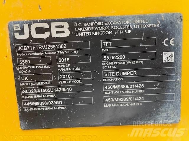 JCB 7T-1 Странични самосвали