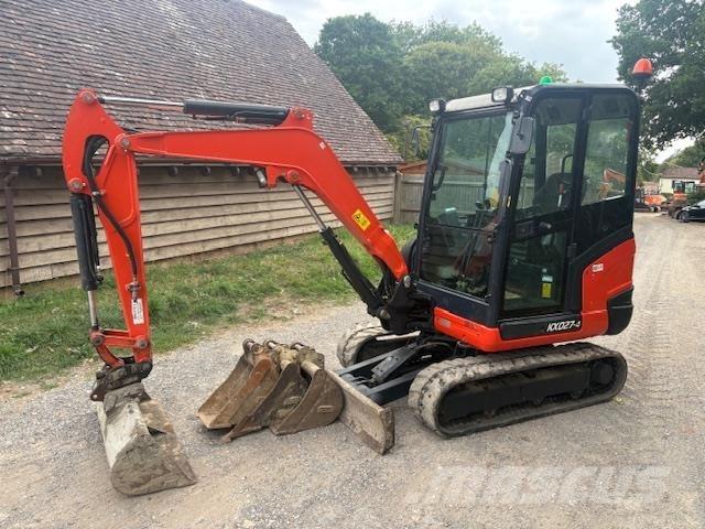 Kubota KX027-4 Средни екскаватори 7т - 12т