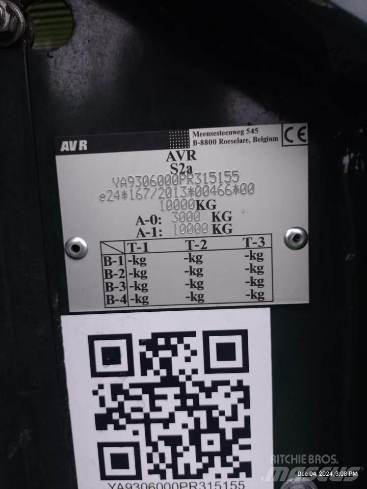 AVR SPIRIT 9200 Комбайни за картофи и копачи