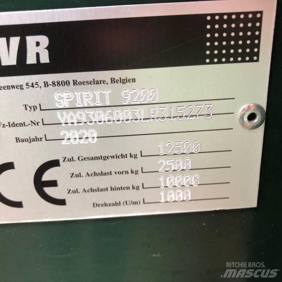 AVR SPIRIT 9200 Комбайни за картофи и копачи