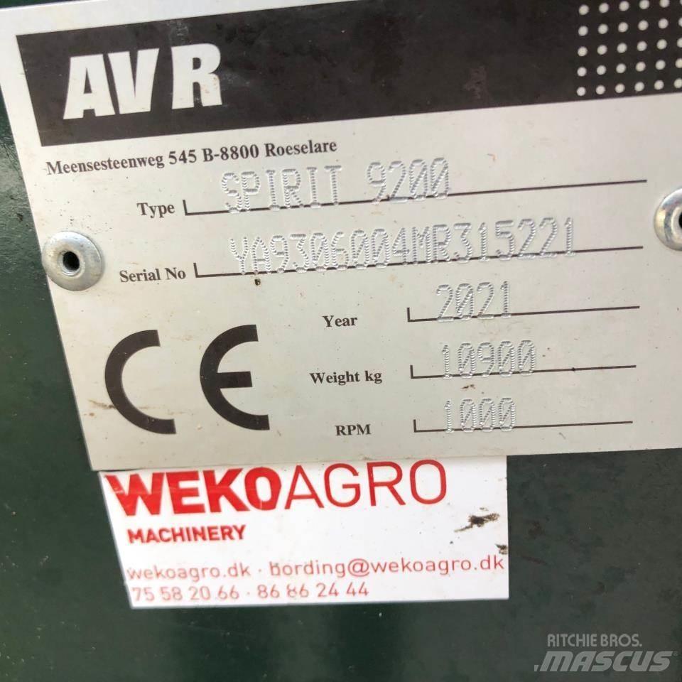 AVR SPIRIT 9200 Комбайни за картофи и копачи