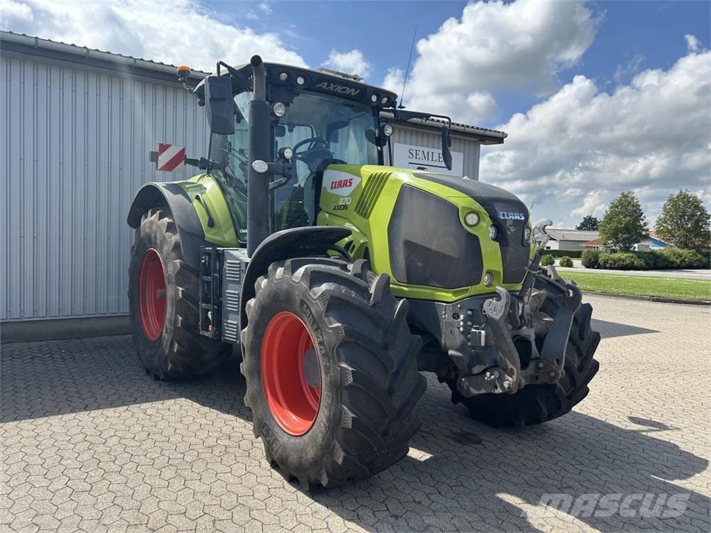 CLAAS AXION 870 Трактори