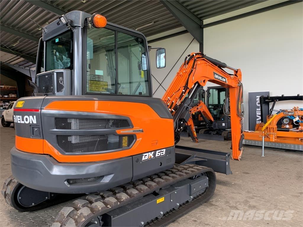 Develon DX63-7 Верижен екскаватор