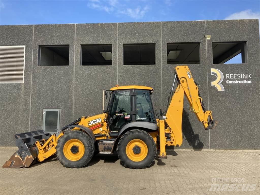 JCB 4CX Товарач със заден ексватор