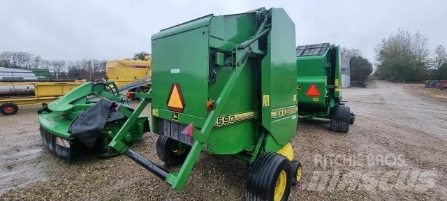 John Deere 590 Сламопреси за кръгли бали
