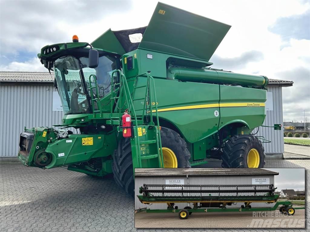 John Deere S690 Комбайни