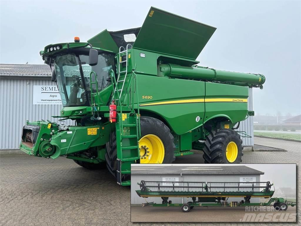 John Deere S690 Комбайни