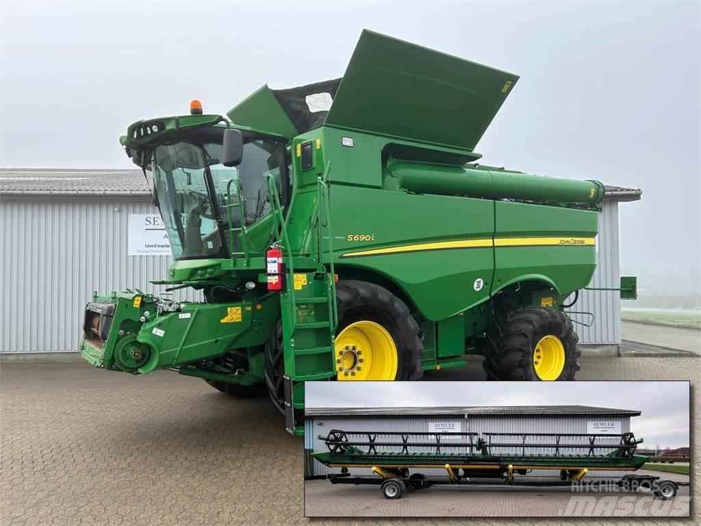 John Deere S690 Комбайни