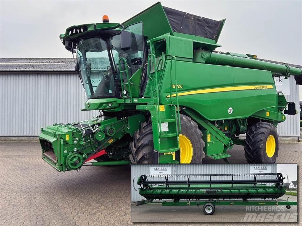 John Deere T670 Комбайни