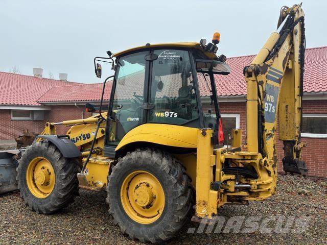 Komatsu WB97 Товарач със заден ексватор