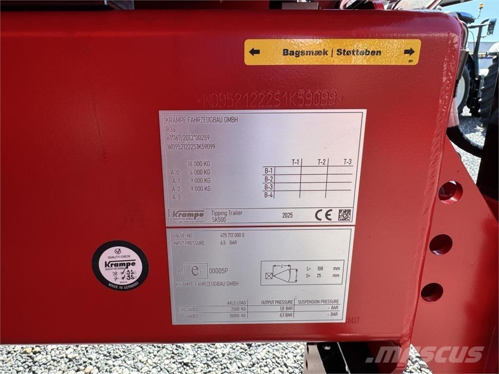 Krampe SK500 Еднобарабанни ролки
