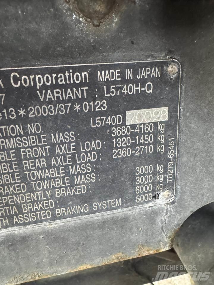 Kubota 5740 Компактни трактори