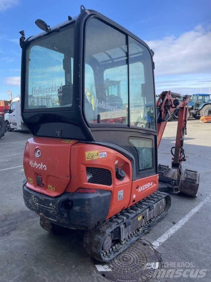 Kubota KX19-4 Мини екскаватори < 7 т