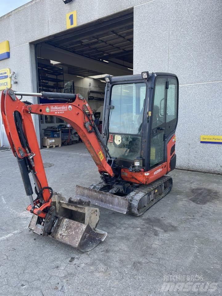 Kubota KX19-4 Мини екскаватори < 7 т
