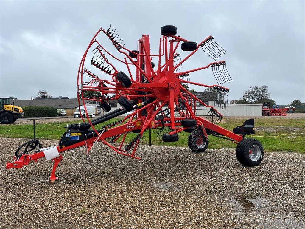 Kuhn GA9531 + Гребла и сенообръщачки