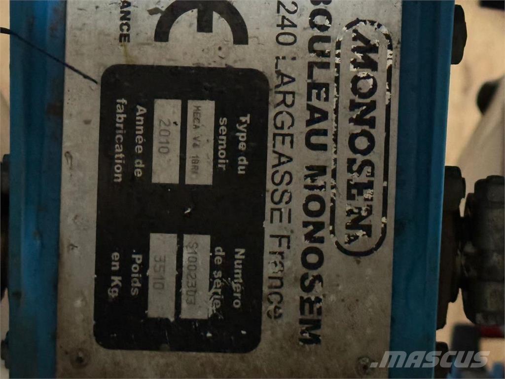 Monosem SÅMASKINE Комбинирани редосеялки