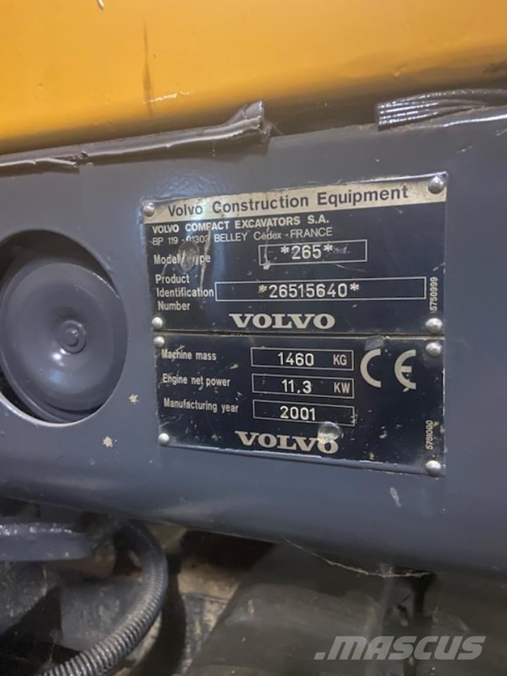 Volvo EC 15 Мини екскаватори < 7 т