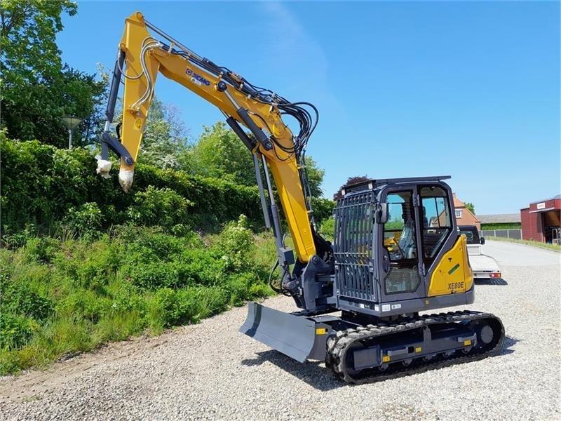 XCMG xe80e Верижен екскаватор