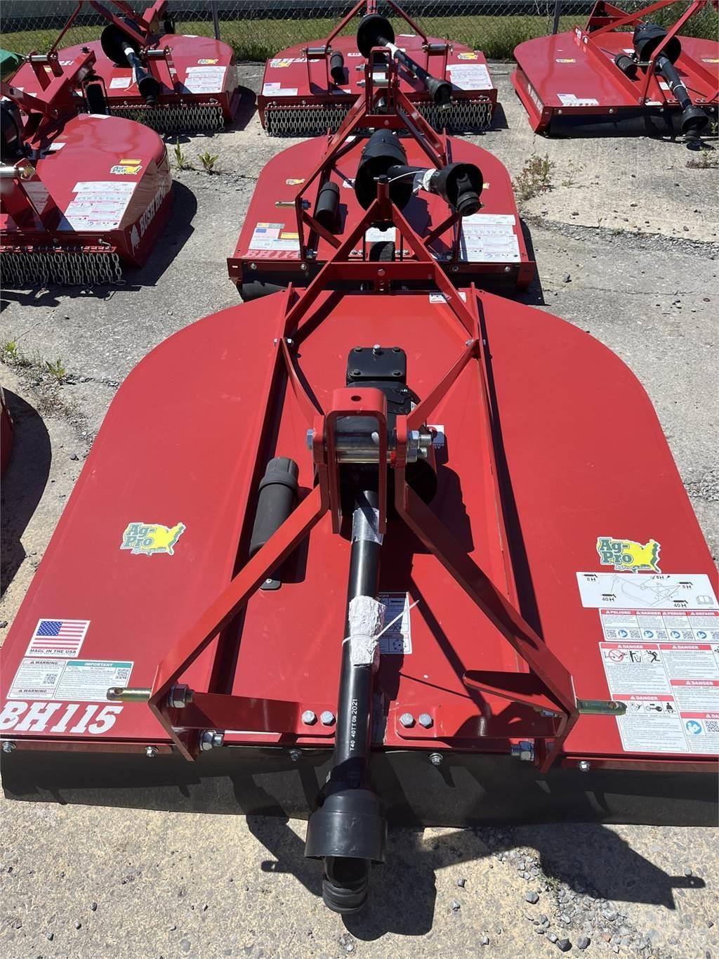 Bush Hog BH115 Резачки за бали, резачки и машини за отмотаване на бали