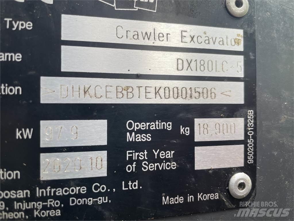 Doosan DX180LC Харвестери