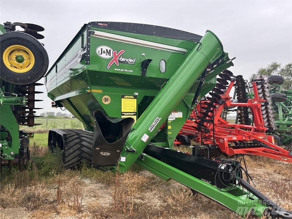 J&M 1312 Ремаркета за зърно / силаж
