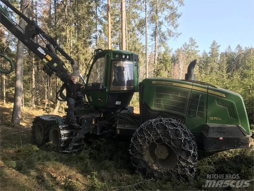 John Deere 1270G Харвестери