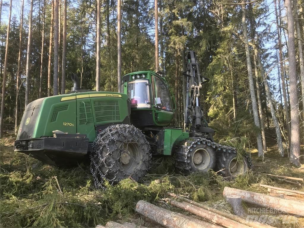 John Deere 1270G Харвестери