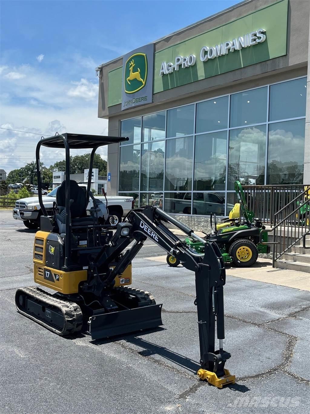 John Deere 17 P Мини екскаватори < 7 т
