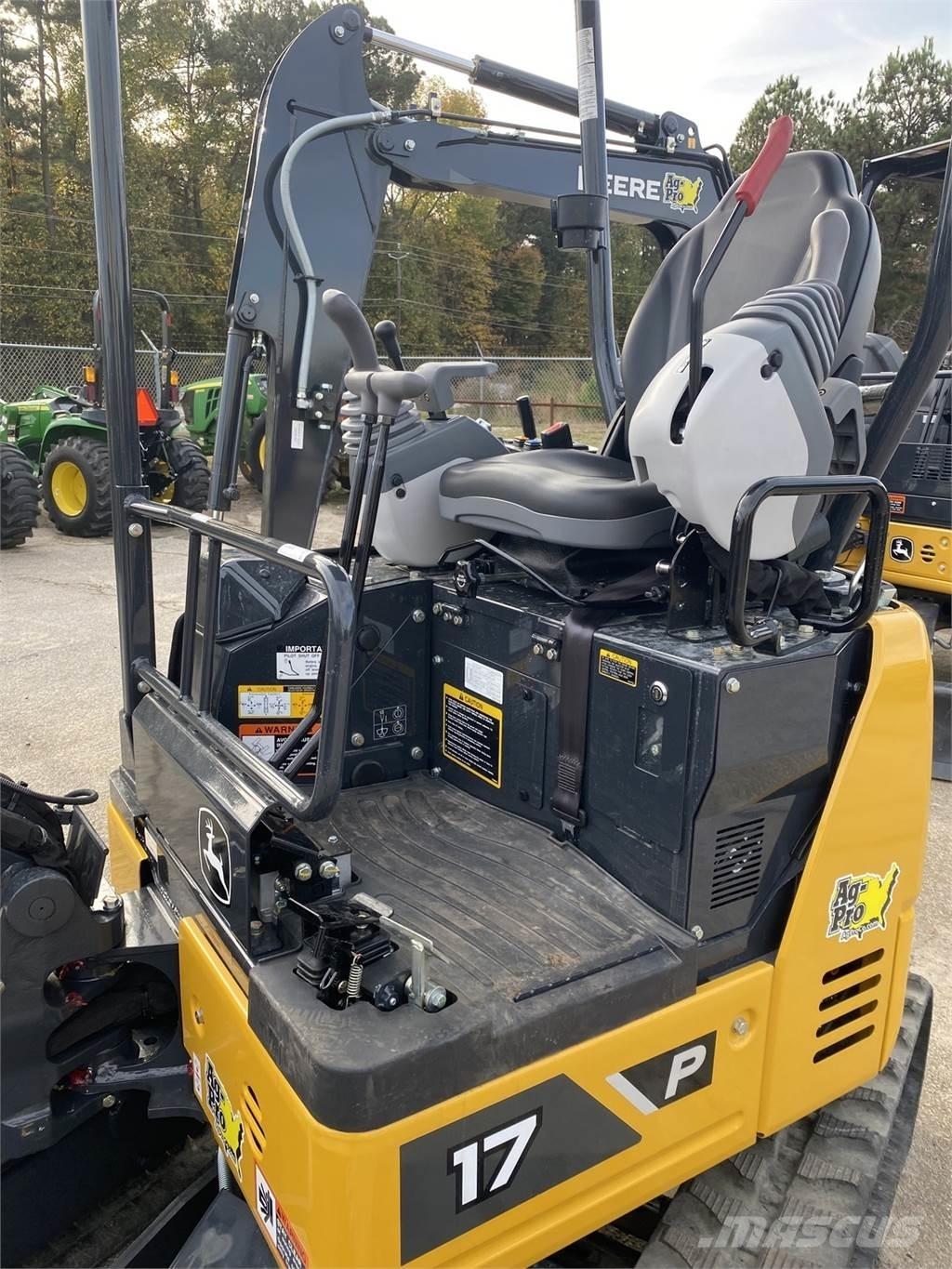 John Deere 17 P Мини екскаватори < 7 т