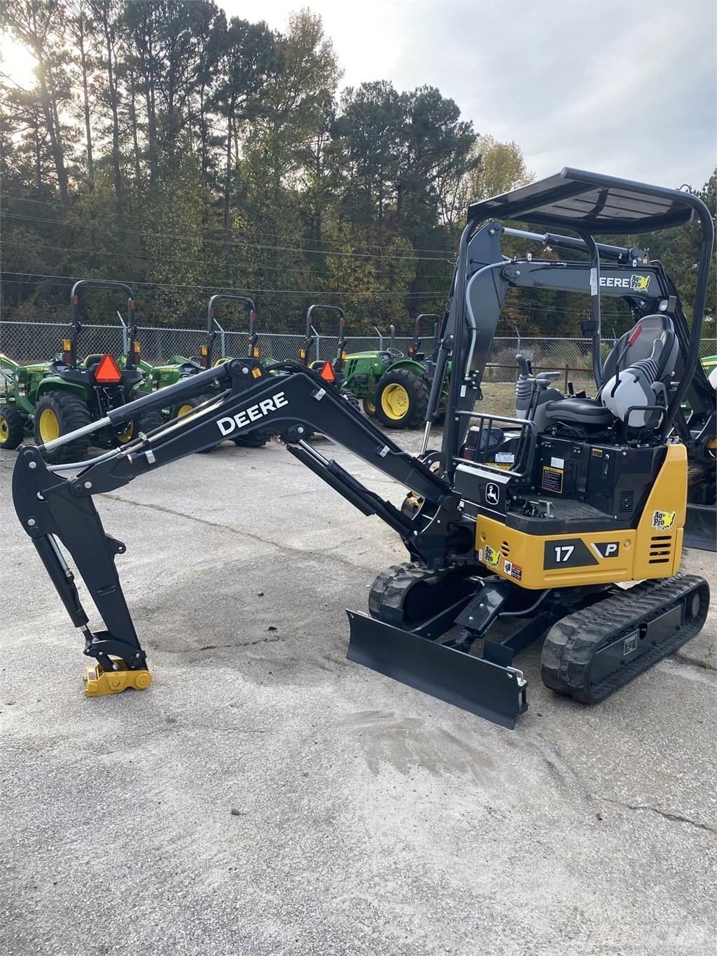 John Deere 17 P Мини екскаватори < 7 т